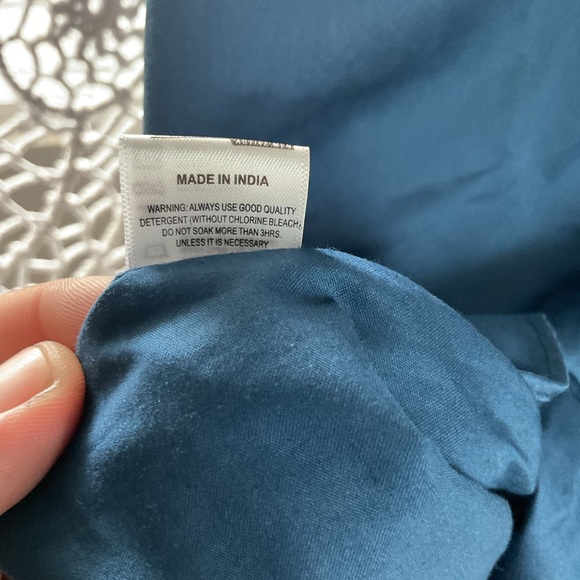 Vitomine blue mens dressy shirt - Picture 6 of 7